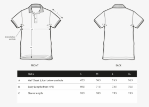 Sizechart Hangten Icon Poloshirt - Polo Shirt