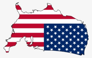 United States Flag Map And Travel Information - United States Flag Country