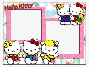 Hello Kitty Frames - Hello Kitty Frame Photoshop