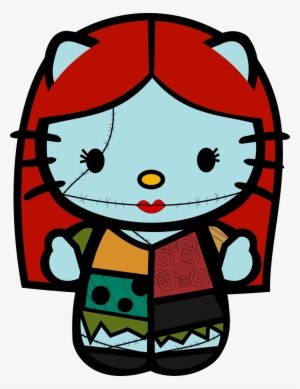 Hello Kitty - Nightmare Before Christmas Sally Png