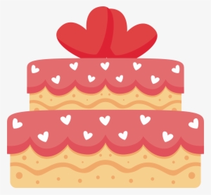 Wedding Cake Clipart Wedding In Love - Wedding Cake Cartoon Transparent