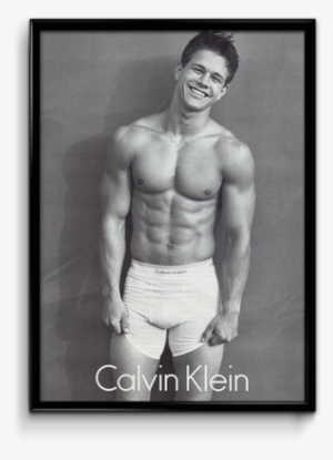 Mark Wahlberg Poster - Calvin Klein Mark
