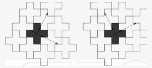 The 2 Tilings Like A Pseudo Square By A Thin Cross - Zombie Survival Kit Labels