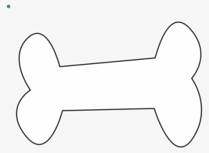 White Dog Bone Png - Clip Art