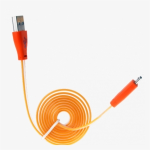 Orange Cable Roll - Cable Led Usb Png