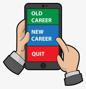 Open - Cellphone Cartoon Png