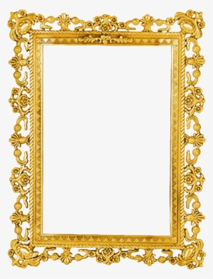 Medium Image - Gold Frame Clipart Transparent