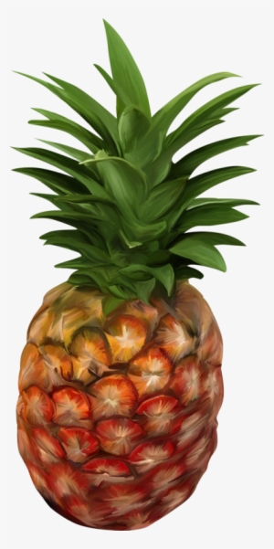 Pineapple Clipart Fruits And Vegetable - Pineapple Ananas