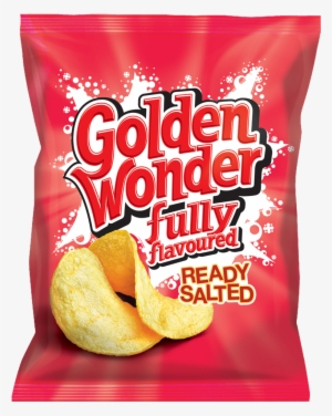 Potato Chips Clipart Crip - Golden Wonder Ready Salted Crisps