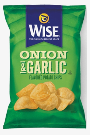 Wise® Potato Chips - Wise Onion And Garlic Potato Chips