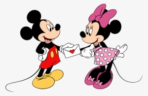 Disney Valentines Day Png Pic - Mickey Minnie Valentines Day