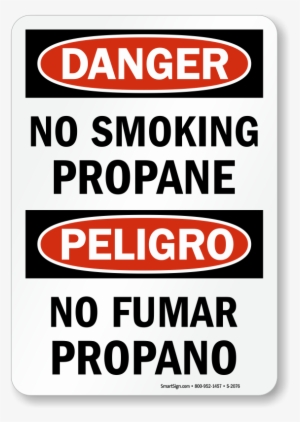Bilingual No Smoking Signs