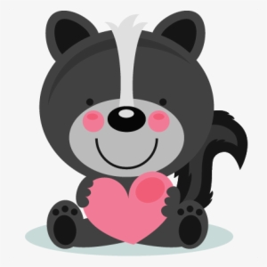 Cute Valentine Animal Clipart Png - Miss Kates Cuttables Valentine's Day