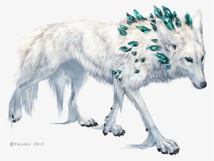 The Shaman By Tatchit Fey Shadow Winter Diamond Gem - White Wolf D&d