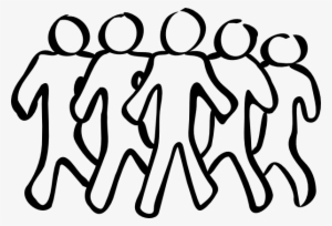 28 Collection Of Crowd Drawing Png - Team Clip Art
