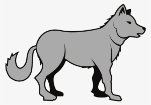 Vector Wolf Clip Art - Wolf Clipart Png