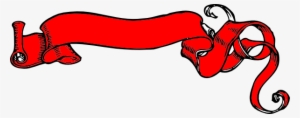 Red Scroll Banner Png