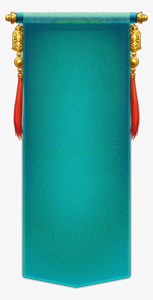 Game Banner Reversion Scroll High Definition Transparent - Blue