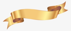 Banner Gold Transparent Clip Art Filters, Banner, Clip - Pita Vector
