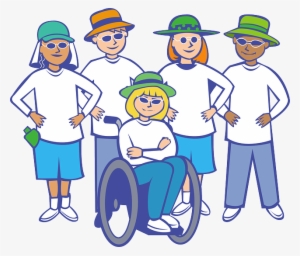 Group, People, Woman, Girls, Pretty, Wheelchair User - Mission: Sunwise Activity Book [book]