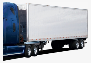 Transparent Trailer Truck - Truck And Trailer Png