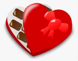 Valentine Day Icon Free Vector - Valentine Chocolate Clip Art