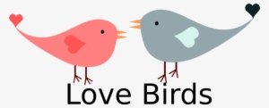 Love Birds Valentine Svg Clip Arts 600 X 243 Px