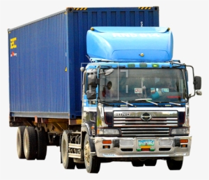 Deep Blue Semi Truck - Semi Truck Photoshop Cut Out