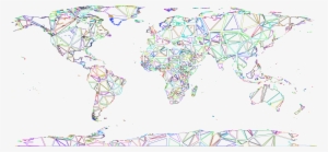 This Free Icons Png Design Of Low Poly Shattered World