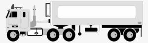 Big Rig Semi-trailer Truck Car Computer Icons - Trailer Truck Vector Png