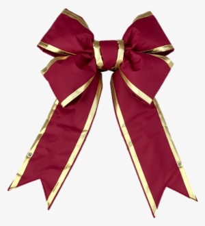 Close - Burgundy Bow Png