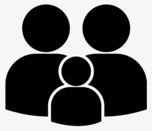 Family Silhouette Vector - Padres De Familia Icono