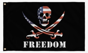 Freedom Pirate Flag - Flag