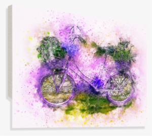 Bicycle Osg Print - Watercolor Painting