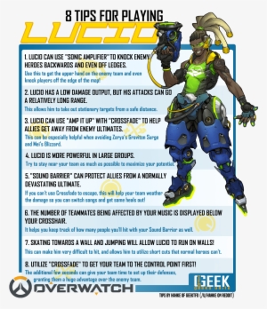 Hahke's Lucio Tips - Overwatch: World Guide By Terra Winters