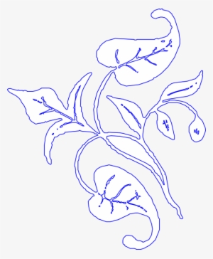 How To Set Use Blue Leaf Foliage Svg Vector