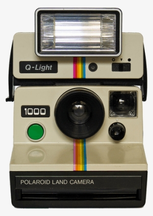 Photo Cameras - Old Polaroid Camera Png