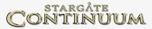 Stargate Continuum Movie Logo - Metal
