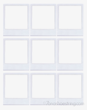 Collage Template Romeo Landinez Co - Png Transparent Polaroid Frame