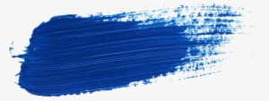 Free Download - Blue Paint Brush Stroke