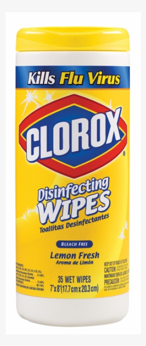 Clorox Disinfecting Bleach Free Wipes, Lemon Fresh