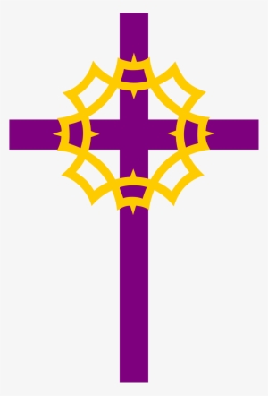 Cross With Crown Vector