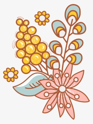 This Backgrounds Is Blooming Flower Watercolor Hand-painted