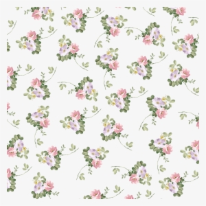 Fashion Flowers Floral Background - Flower Pattern Transparent Background