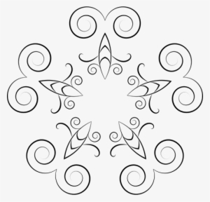 4887 Floral Design Clipart Free - Pola Gambar Motif Bunga