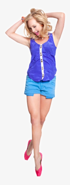 Tutorial - Candice King White Background