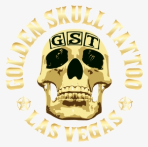 Las Vegas Premier Tattoo Shop Located On The Strip - Golden Skull Tattoo Logo