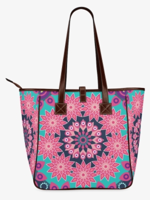 Mandala Floral Pattern Classic Tote Bag - Tote Bag