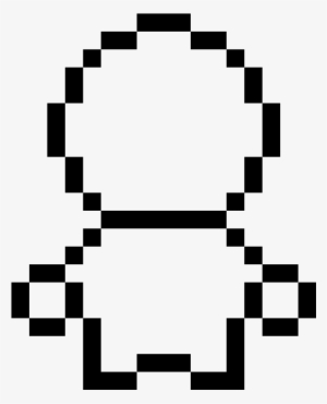 Person Outline - Underfell Asriel Sprite