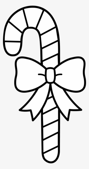 Candy Black And White Candy Clip Art Black And White - Candy Cane Clip Art